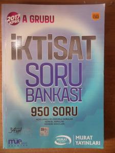2017 KPSS İktisat Soru Bankası 950 Soru (İkinci El)