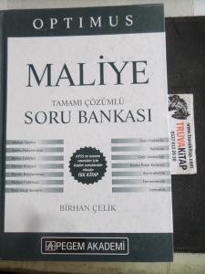 Maliye Tamamı Çözümlü Soru Bankası