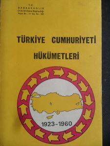 Türkiye Cumhuriyeti Hükümetleri 1. Cilt