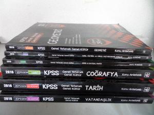 KPSS Genel Yetenek - Genel Kültür Konu Anlatımlı / 6 Adet