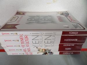 Genel Yetenek - Genel Kültür Yeni Konular Yeni Sorular / 5 Adet