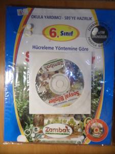 6. Sınıf Sosyal Bilgiler  Okula Yardımcı-SBS'ye Hazırlık + İnteraktif CD'li