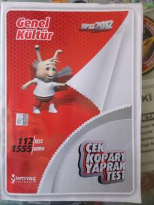 KPSS 2012 Genel Kültür Çek Kopart Yaprak Test