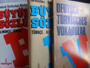 Almanca Sözlükler / 3 Adet