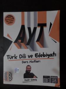 AYT Türk Dili Ve Edebiyat Ders Notları