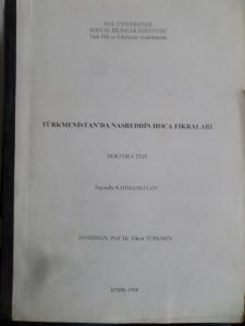 Türkmenistan'da Nasreddin Hoca Fıkraları ( Doktora Tezi )
