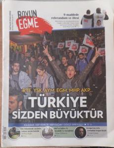 Boyun Eğme 21 Nisan 2017 - Türkiye Sizden Büyüktür
