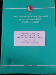 n-ZnSe / p-Si ve n-ZnSe / p-Si Nano İpliksi Hetero Yapıların Cihaz Özelliklerinin İncelenmesi ( Yüksek Lisans Tezi )