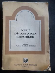 Nef'i Divanı'ndan Seçmeler