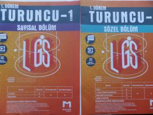 LGS 1. Dönem Turuncu - 1 / Sayısal ve Sözel Bölüm