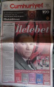 Cumhuriyet Gazetesi 29 Ekim 2023 - Cumhuriyetin 100. Yıldönümü (5 Gazete Bir Arada)