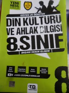 8. Sınıf Din Kültürü ve Ahlak Bilgisi