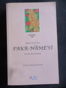 Ahmed Yesevi'nin Fakr-name'si
