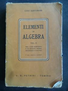Elementi di Algebra Vol. II