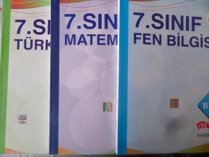 7. Sınıf Okula Yardımcı Sınavlara Hazırlık Kitapları / 3 Adet