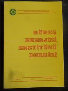 Güneş Enerjisi Enstitüsü Dergisi 1993 / 1