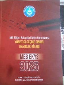 Milli Eğitim Bakanlığı Eğitim Kurumlarına Yönetici Seçme Sınavı Hazırlık Kitabı 2025