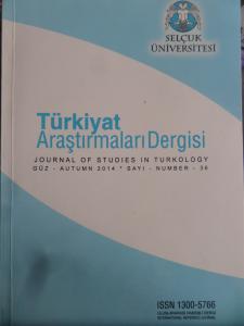 Türkiyat Araştırmaları Dergisi 2014 / 36