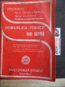 Osmanlıca Türkçe Okul Sözlüğü
