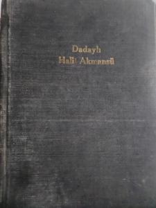 Kurmay Albay Dadaylı Halit Beğ Akmansü 1. Cilt