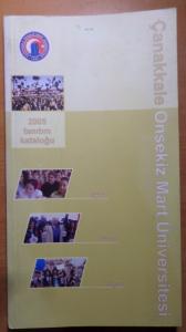 Çanakkale 18 Mart Üniversitesi 2006 Tanıtım Kataloğu