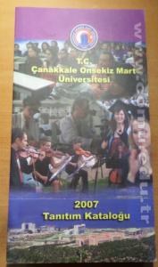 T.C. Çanakkale 18 Mart Üniversitesi 2007 Tanıtım Kataloğu