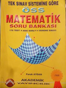 ÖSS Matemetik Soru Bankası