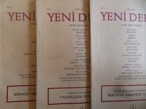 Yeni Dergi 1970 / 64-65-66 (3 Adet)