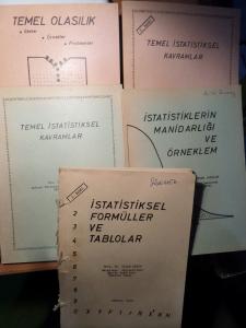 İlhan Akgün Olasılık - İstatistik Kitapları 5 Adet