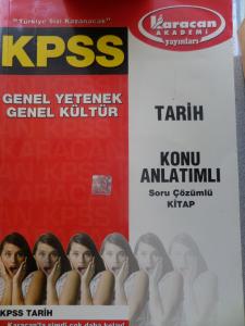 KPSS Genel Kültür Genel Yetenek Tarih Konu Anlatımlı Soru Çözümlü Kitap