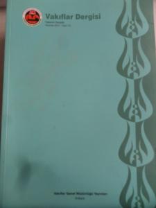 Vakıflar Dergisi 2021 / 55