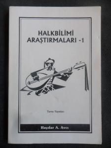 Halkbilimi Araştırmaları 1