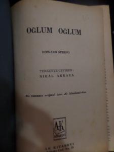 Oğlum Oğlum