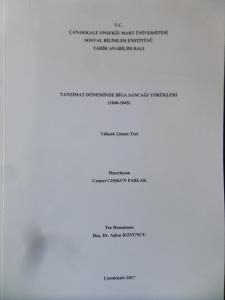 Tanzimant Döneminde Biga Sancağı Yörükleri ( Yüksek Lisans Tezi )