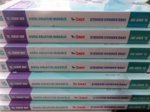 11. Sınıf MF Konu Anlatım Modülü - Soru Bankası Modülü / 7 Adet (İkinci El)