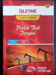 4. Sınıf 7. Dönem İşletme Pratik Test Dergisi