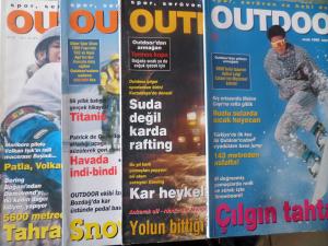 Outdoor Dergisi 1998 / 21-22-23-24  (4 Adet)