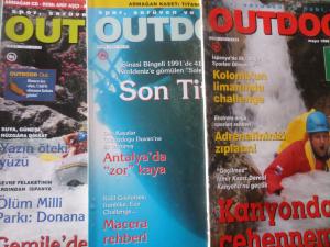 Outdoor Dergisi 1998 / 25-26-27-28  (3 Adet)