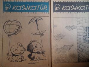 Karikatür Aylık Mizah Dergisi 1996 / 34-35 (2 Adet)