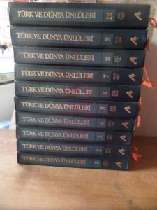 Türk ve Dünya Ünlüleri Ansiklopedisi / 10 Cilt