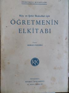 Köy ve Şehir İlkokulları İçin Öğretmenin Elkitabı