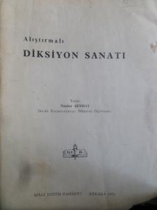 Alıştırmalı Diksiyon Sanatı