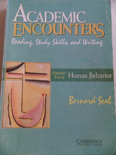 Academic Encounters* Bernard Seal