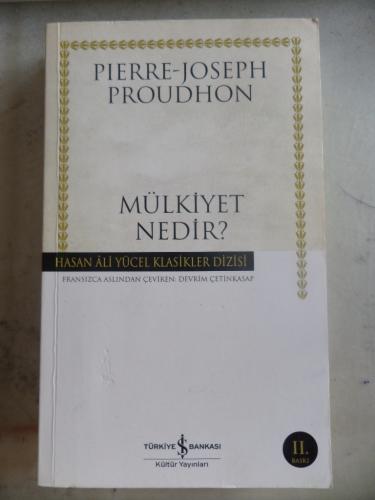 Mülkiyet Nedir ? Pierre Joseph Proudhon