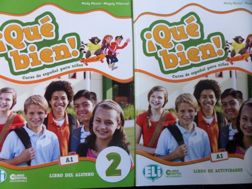 Que Bien 2 ( Libro Del Alumno + Libro De Actividades ) CD'li