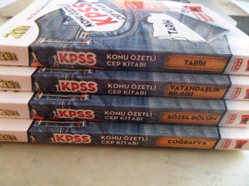 Konu Özetli KPSS Cep Kitabı / 4 Adet Hasan Can Oktaylar