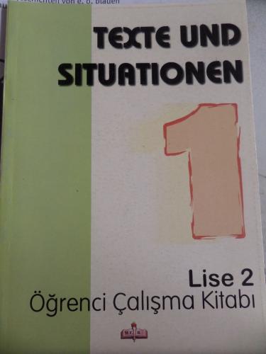 Texte und Situationen 1 Lise 2 Öğrenci Çalışma Kitabı