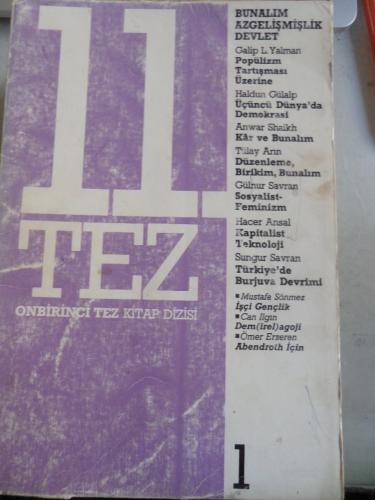 11. Tez 1985 / 1