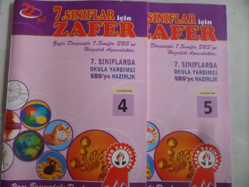 7. Sınıflarda Okula Yardımcı SBS'ye Hazırlık Sayı 4-5