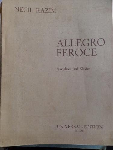 Allegro Feroce Necil Kazım